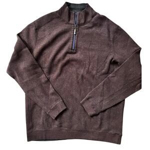 Tommy Bahama Flip Breaker Reversible Pullover Size Large L Sweater Excellent